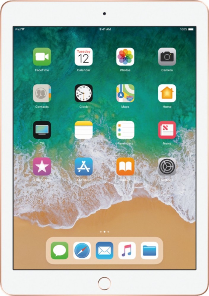 Apple - iPad 6 128 GB - Oro