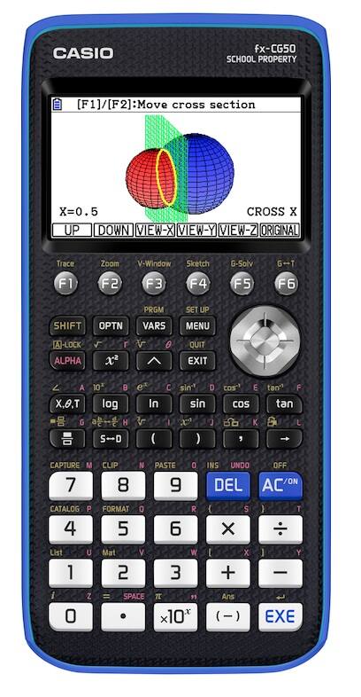 Casio - Calculadora graficadora FX-CG50-L-IH - Negro