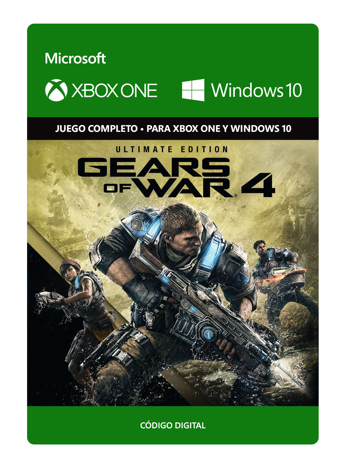 Xbox One - Gears Of War 4: Ultimate Edition - Juego Completo Descargable