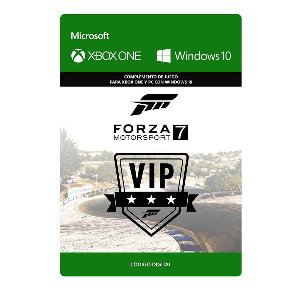 Microsoft - Forza Motorsport 7: Vip Membership - Complemento de juego - Xbox One y Windows 10 ...