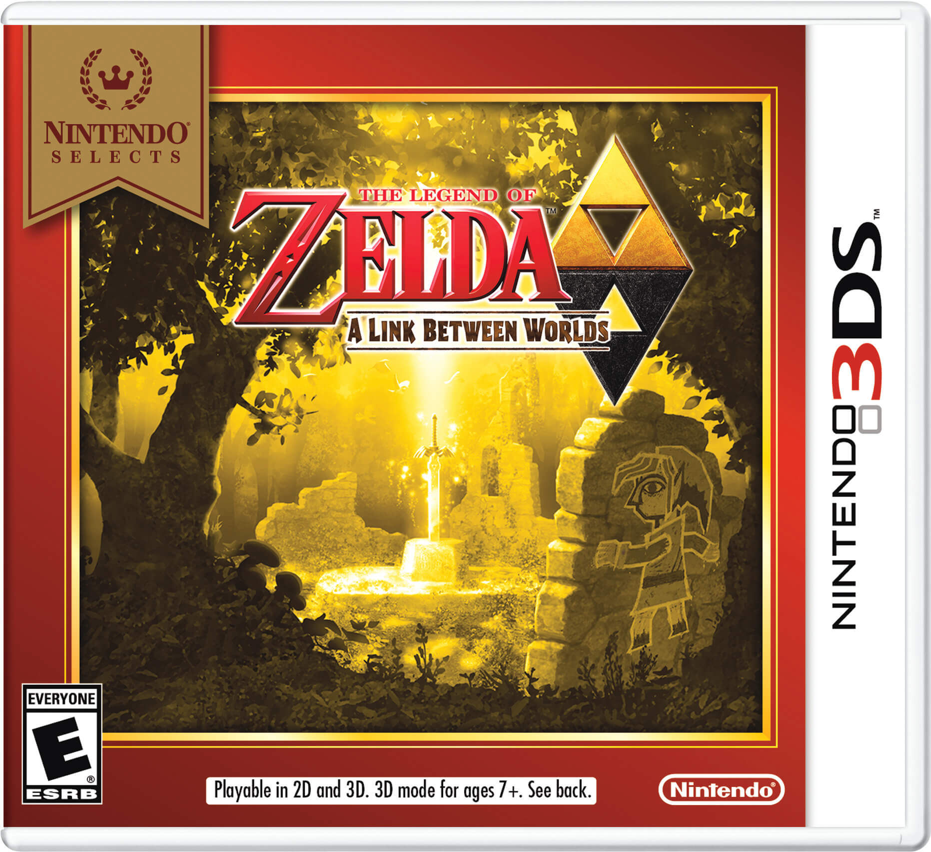 3DS - Zelda: Link Between Worlds Ns