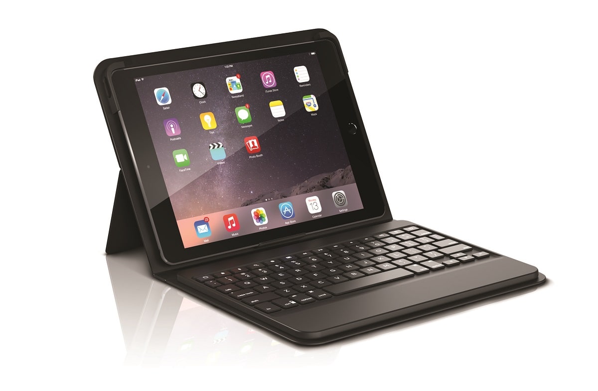 Zagg Teclado folio iPad 9.7" Messenger Negro
