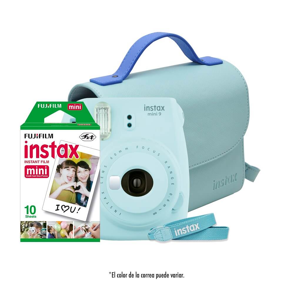Violeta Bolsa de Transporte Fabricada en Cuero Phetium Funda Compatible con Instax Mini 7S C/ámara Instant/ánea//Polaroid PIC-300 Dispone de Una Correa de Proteger