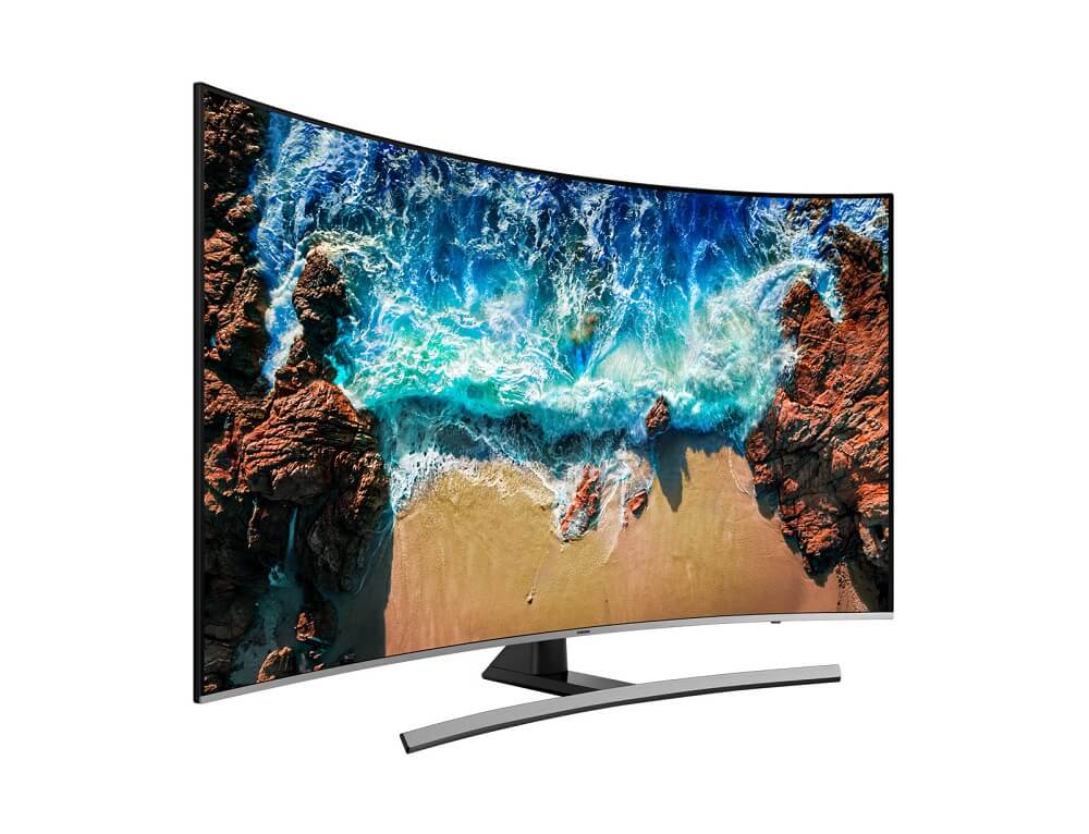 Samsung - Pantalla de 55" - Curva - Ultra HD 4K - HDR - Smart TV - Negro