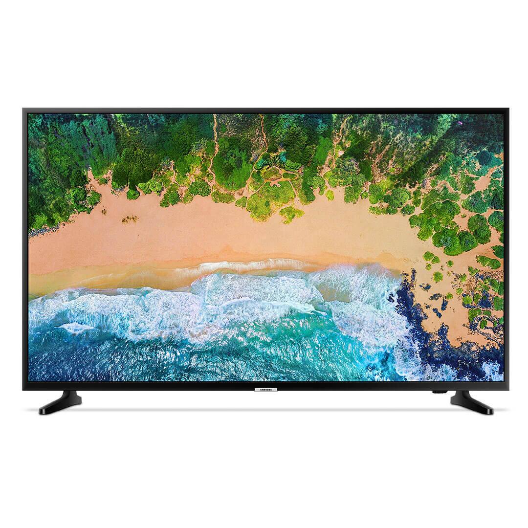 Samsung - Pantalla de 55" - TV 4K - Ultra HD - Smart - HDR - Plana - Negro