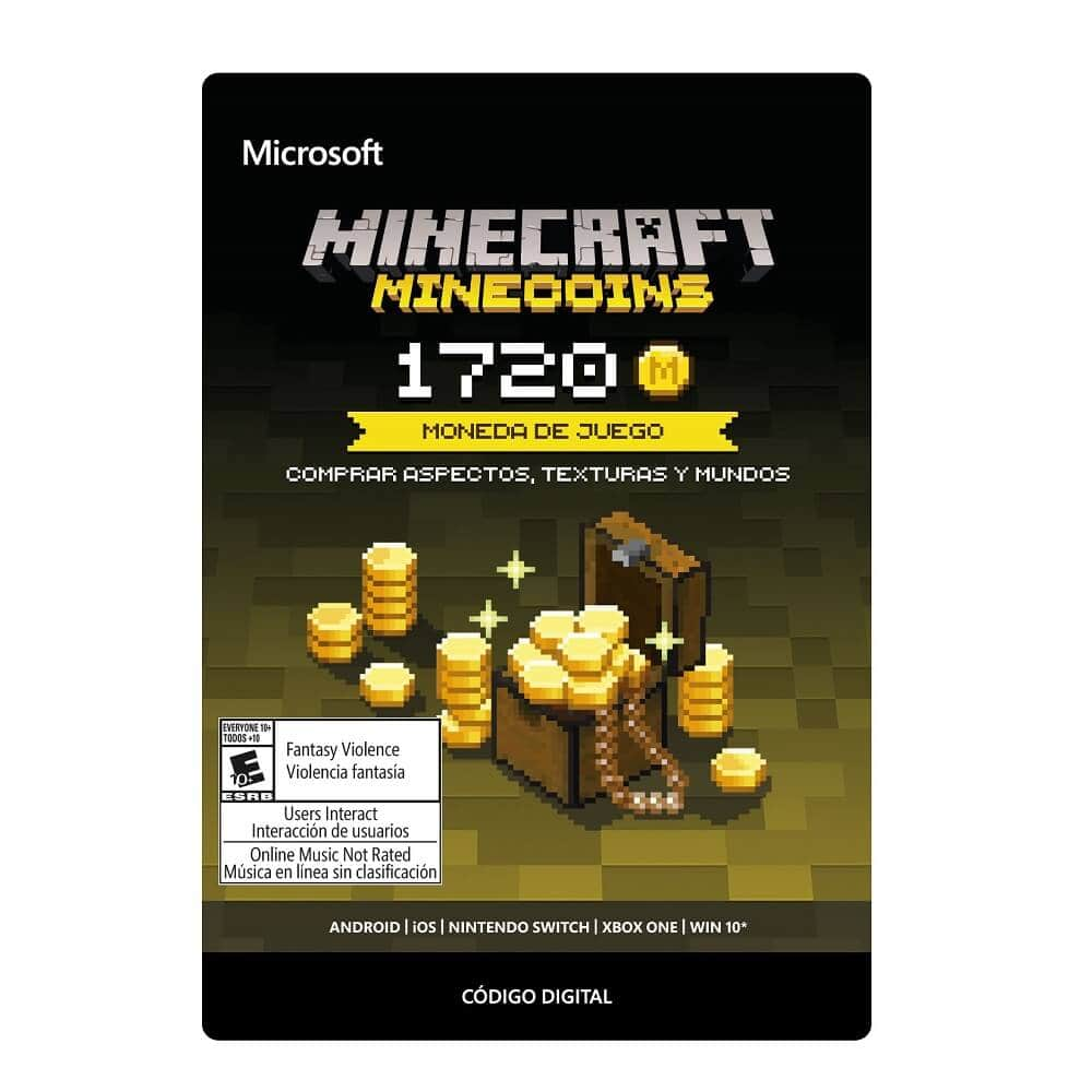 Microsoft Minecraft Minecoins Pack 1720 Coins