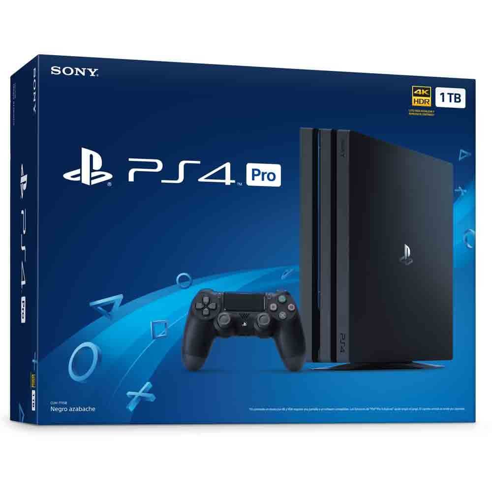 Sony - Consola PlayStation 4 PRO de 1TB - Negro