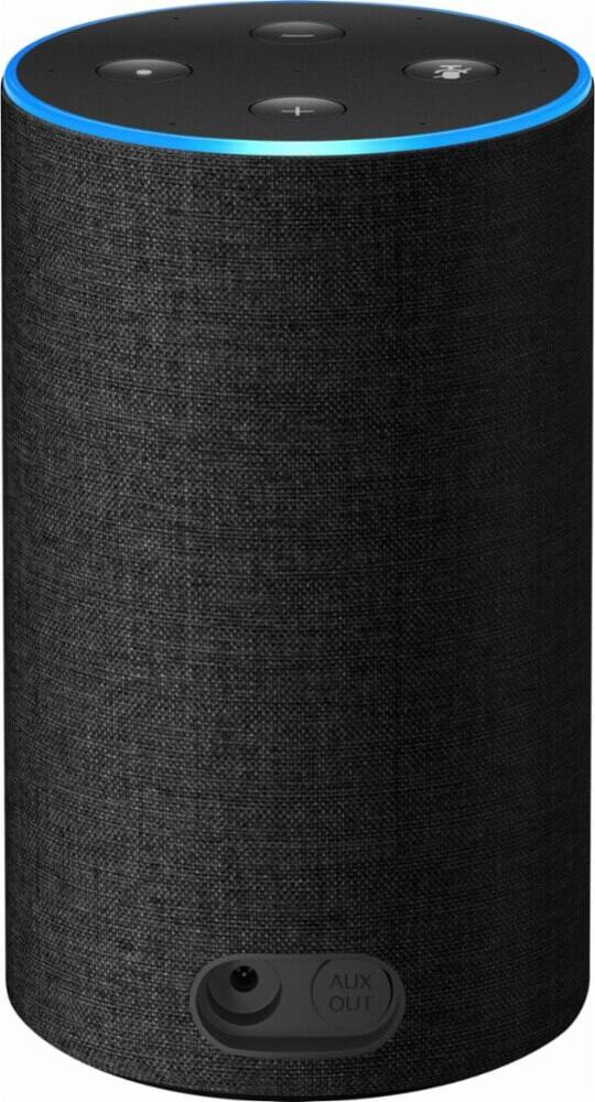 amazon echo bocina inteligente con alexa negro modelo cv