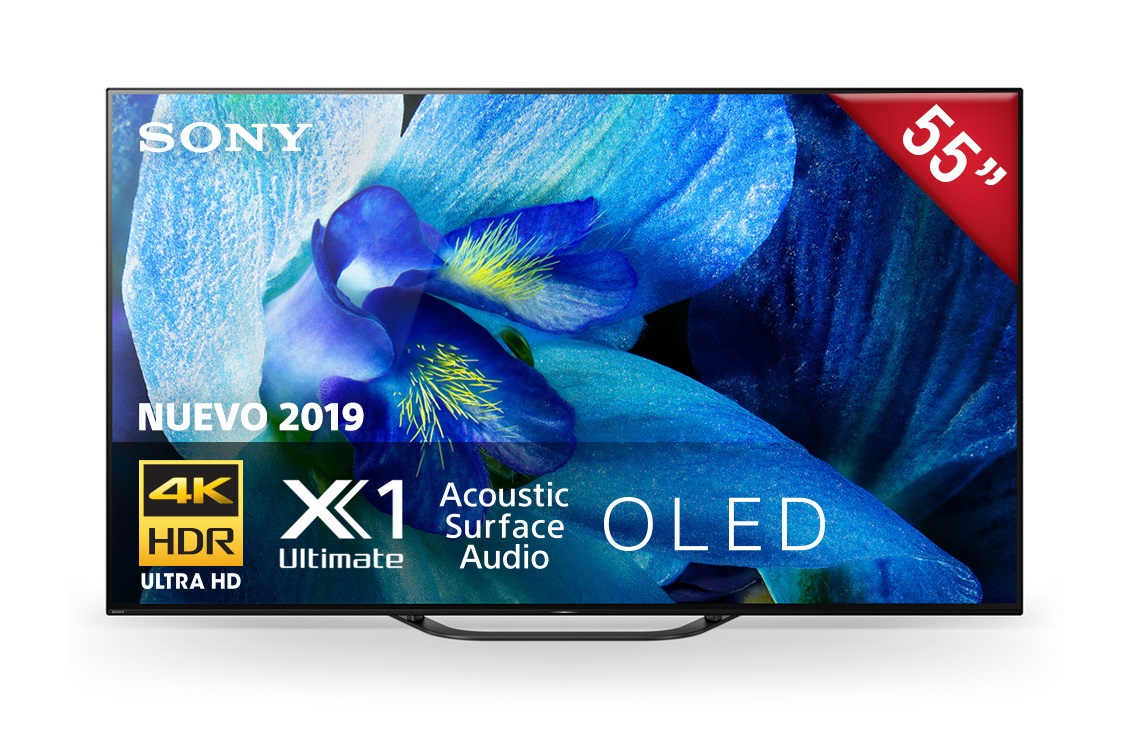 Sony - Pantalla OLED XBR-55A8G 55" 4K HDR - Procesador X1 - Xtreme Android TV - Negro