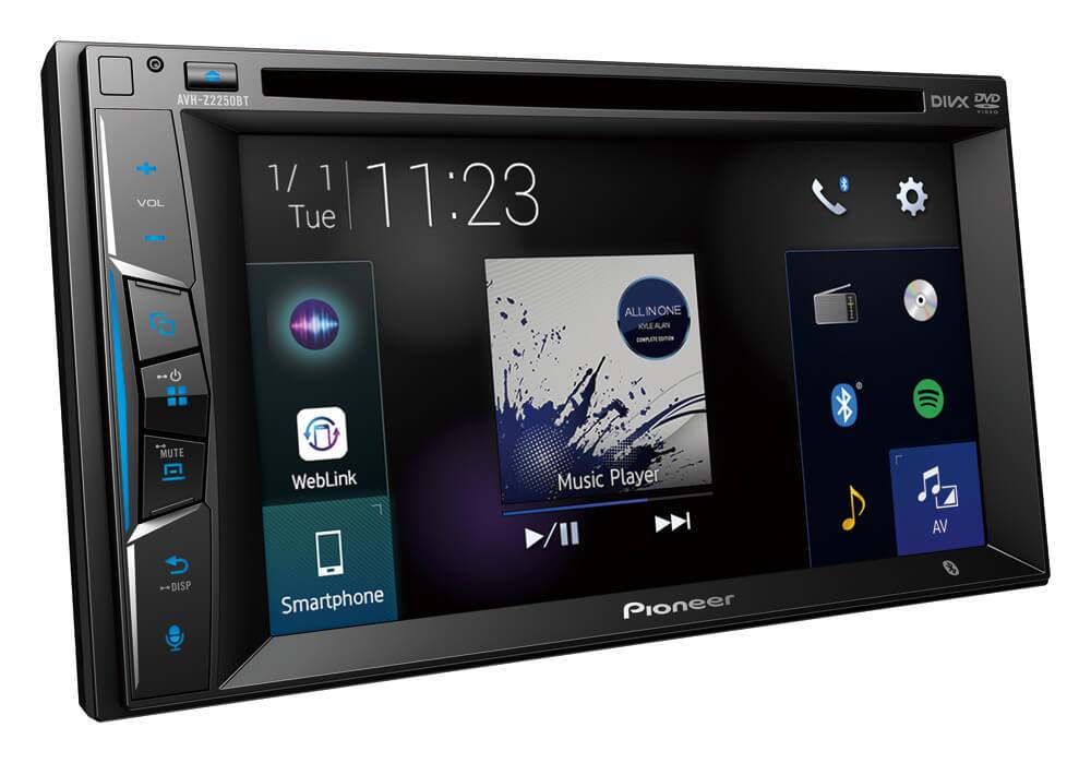 Pioneer - Autoestéreo Pioneer 2-DIN AVH-Z2250BT