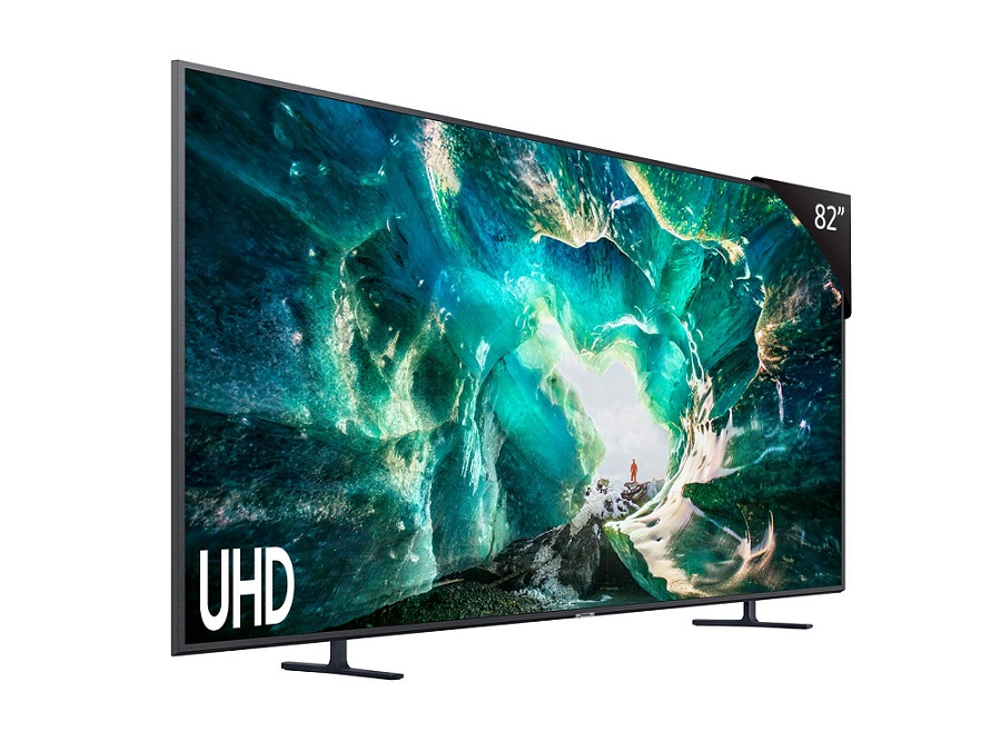 Samsung - Pantalla de 82" - Plana - 4K Ultra HD - Smart TV - UN82RU8000FXZX - Negro