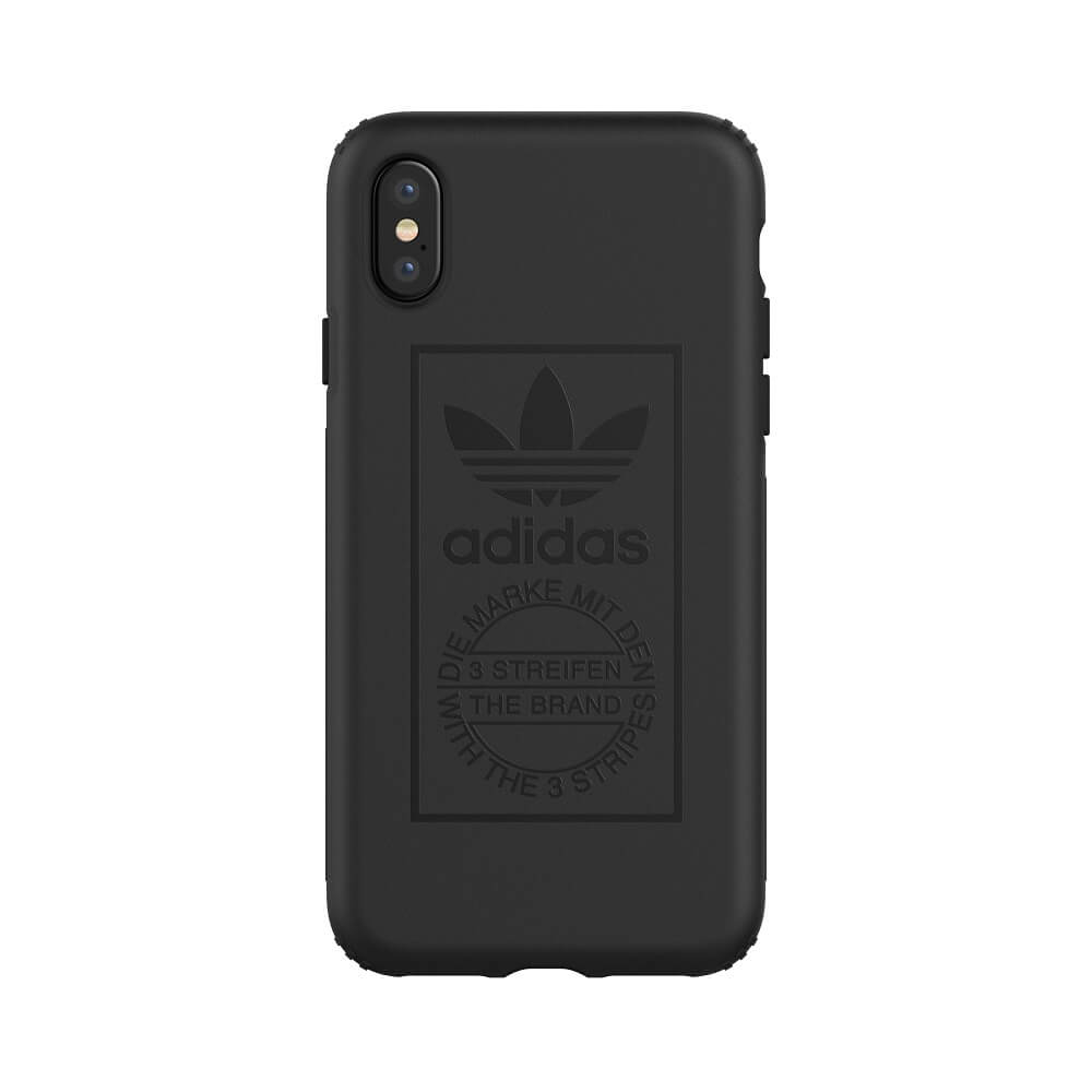 Adidas - Funda / Case Hard Cover Adidas Original TPU para iPhone X/XS - Negro