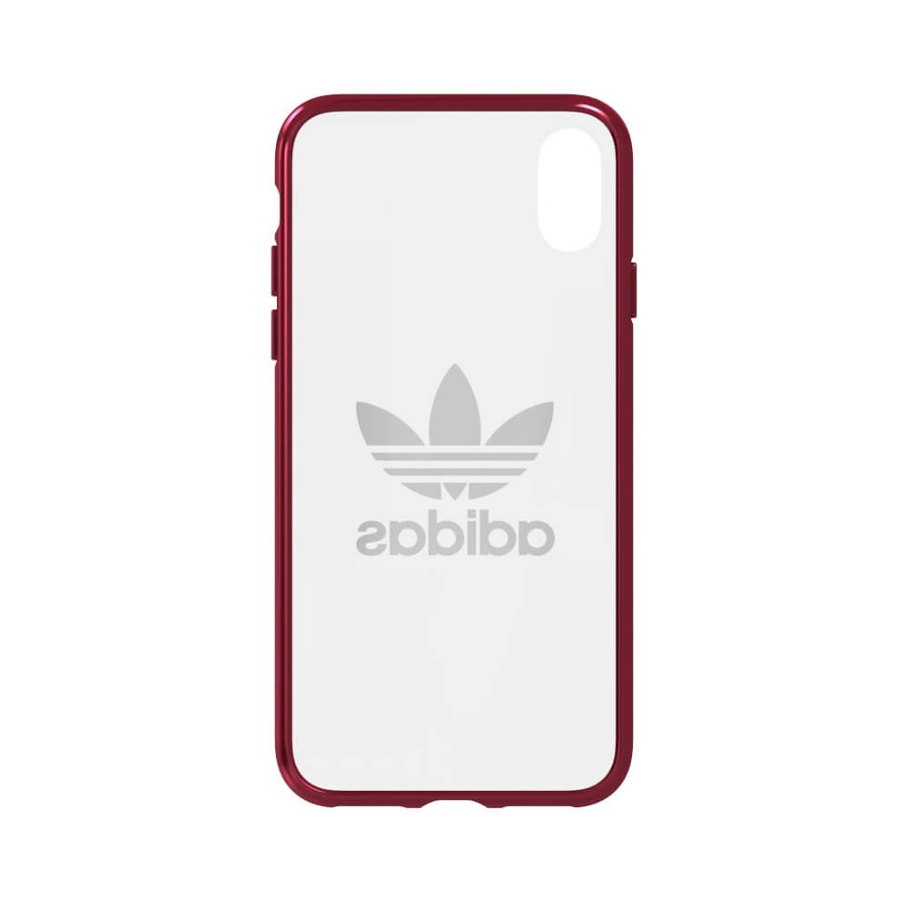 Adidas Funda / Case Originals - Transparente con rojo