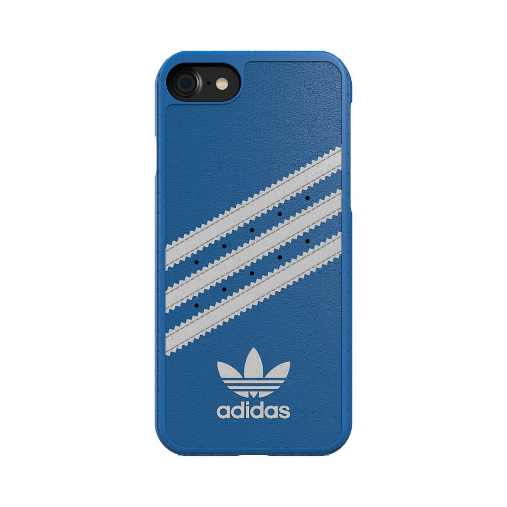 Adidas - Funda / Case Originals Stripes para iPhone 6/6S/7/8 - Azul con 3 bandas blancas