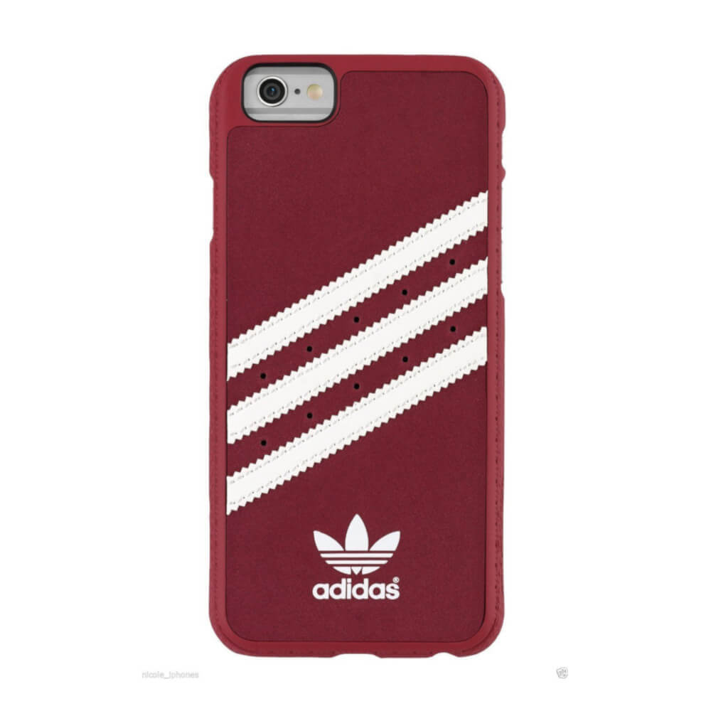 Adidas - Funda / Case Originals Stripes para iPhone 6 Plus / 6S Plus / 7 Plus / 8 Plus - Rojo