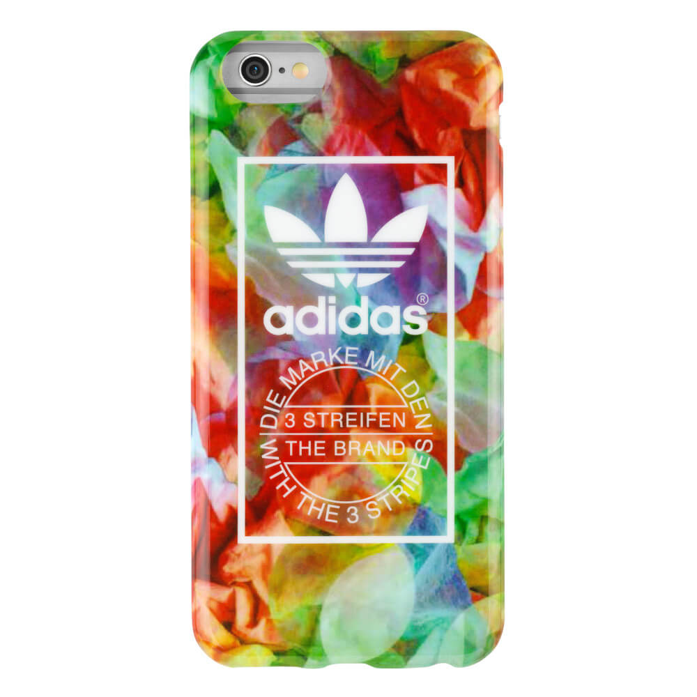 Adidas - Funda / Case Adidas Originals con diseño floral para iPhone 6/6S - Transparente