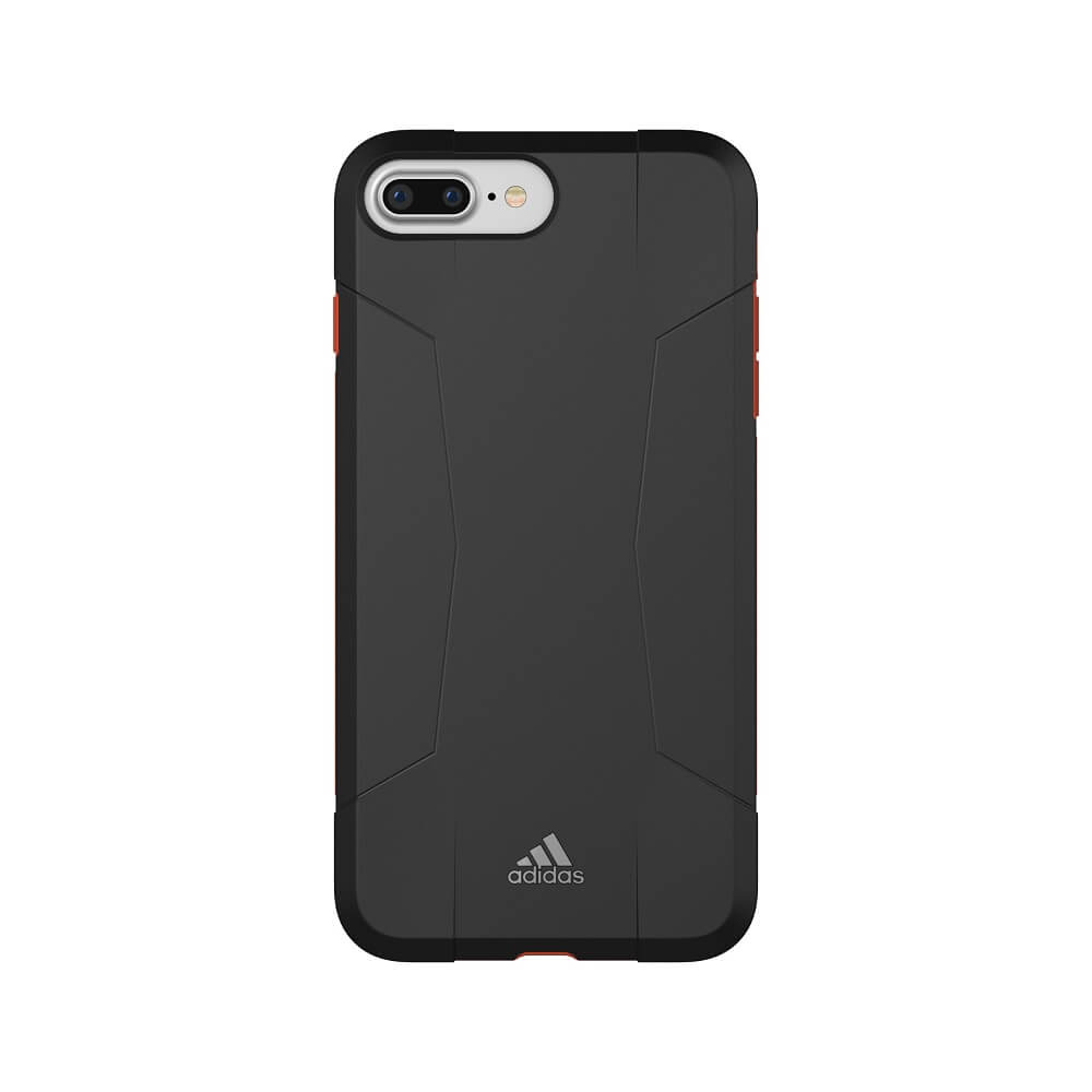 Funda / Case Adidas Sport IP para iPhone 6 Plus / 6S Plus / 7 Plus / 8 Plus - Negro / Rojo