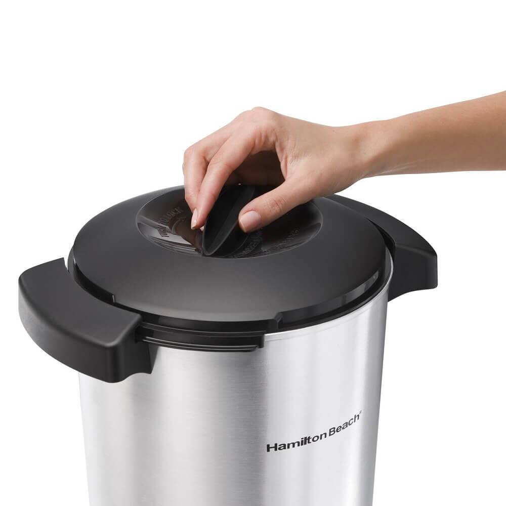 Percolador de Aluminio de 45 Tz. Hamilton Beach 40515R - E-mybox