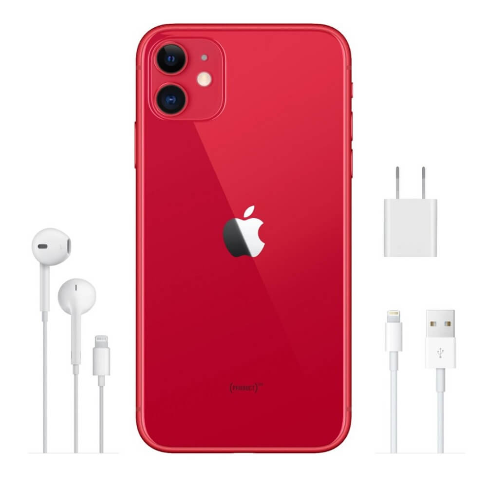 Apple iPhone 11 128 GB Rojo (Telcel)