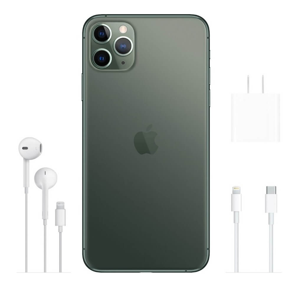 Apple - iPhone 11 Pro Max 256 GB - Verde Medianoche (Telcel)