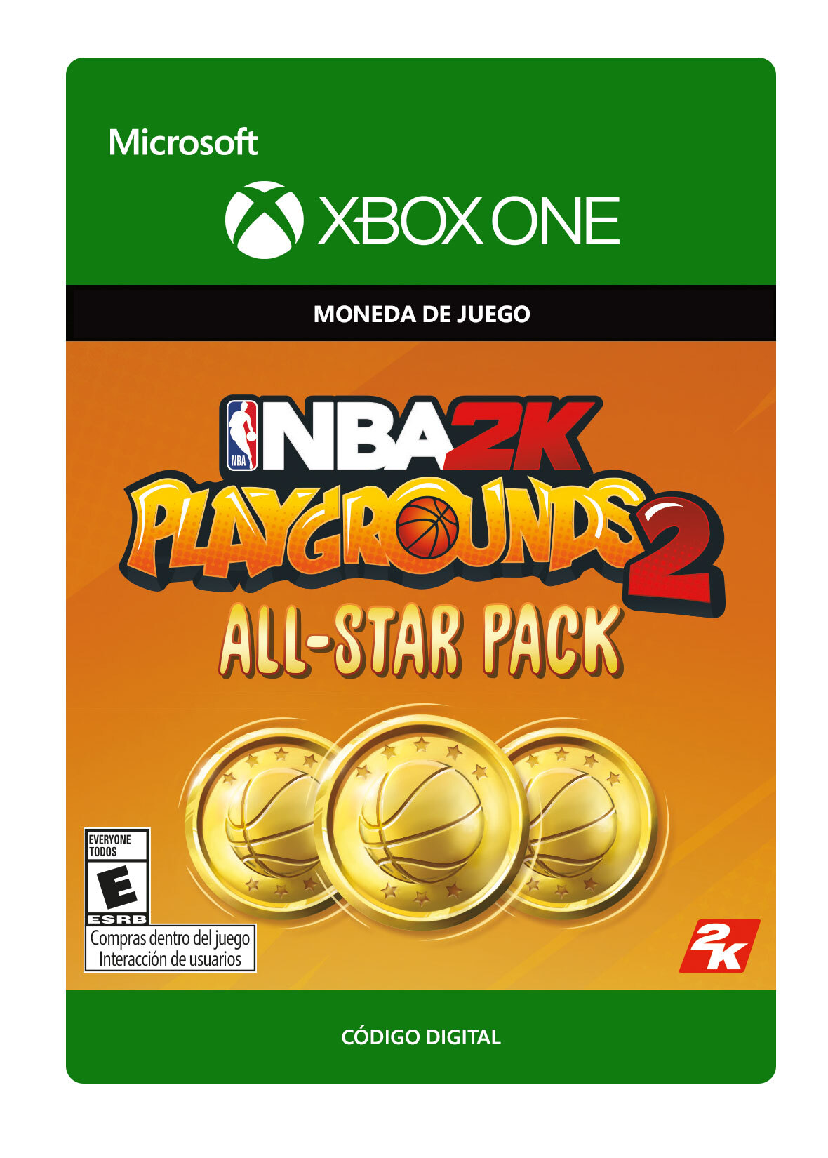 Microsoft - NBA 2K Playgrounds 2 All-Star Pack – 16,000 VC - Poducto Digital - Descargable