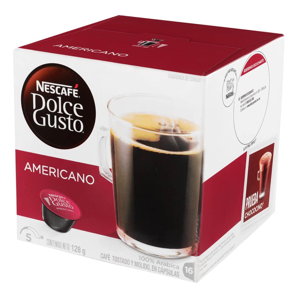 Nescafé Dolce Gusto Capsulas Nescafe Americano