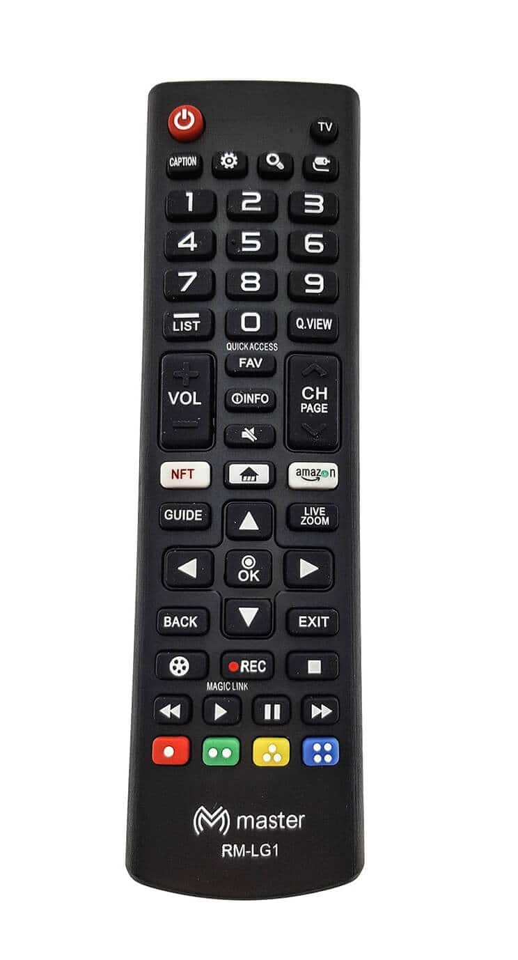 Master - Control remoto para Smart TV LG - Negro