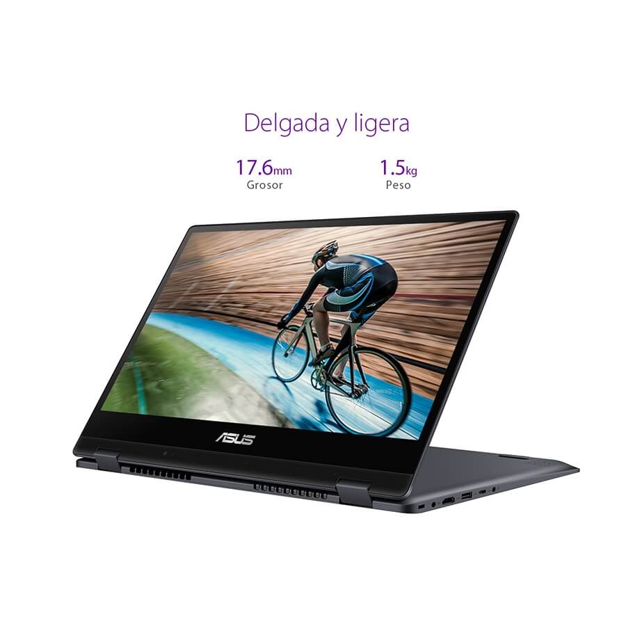 Asus - Laptop VivoBook Flip de 14" - Core i5 - Intel UHD