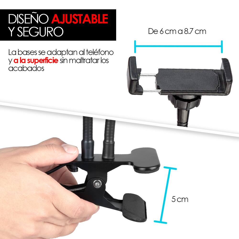 soporte para celular tipo anillo