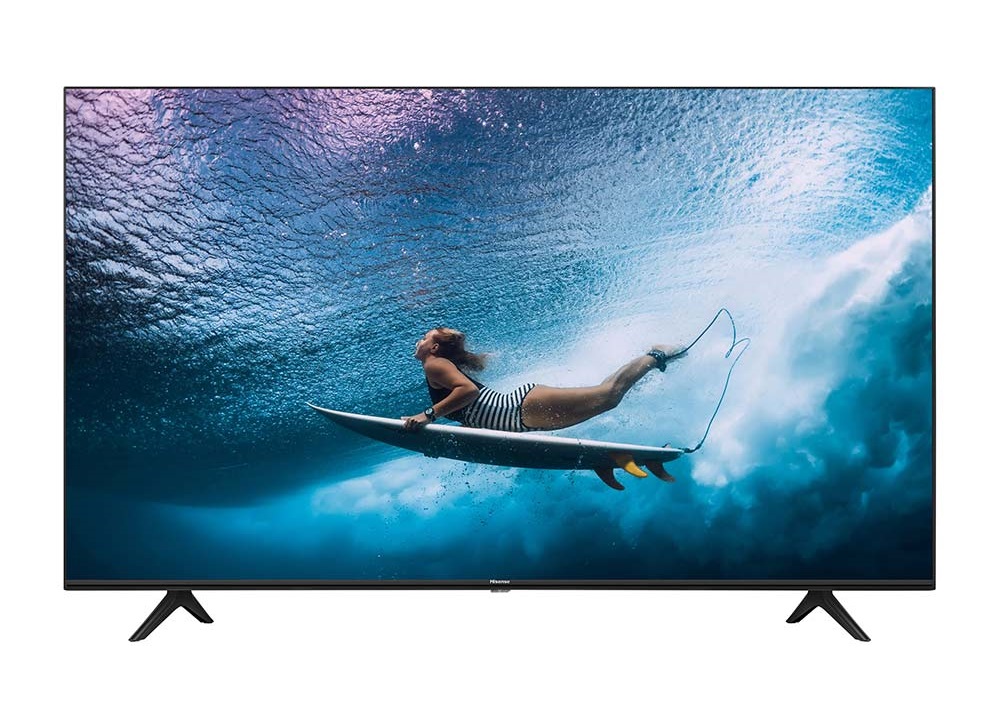 Hisense - Pantalla LED de 50" 4K Ultra HD - Smart TV- Android TV - Negro