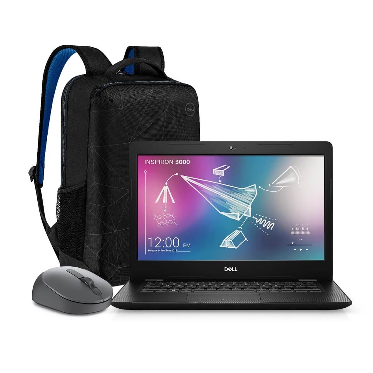 Dell - Laptop INSPIRON 15 3000 de 15.6" - Procesador AMD Ryzen 5 - Windows 10 - Negro