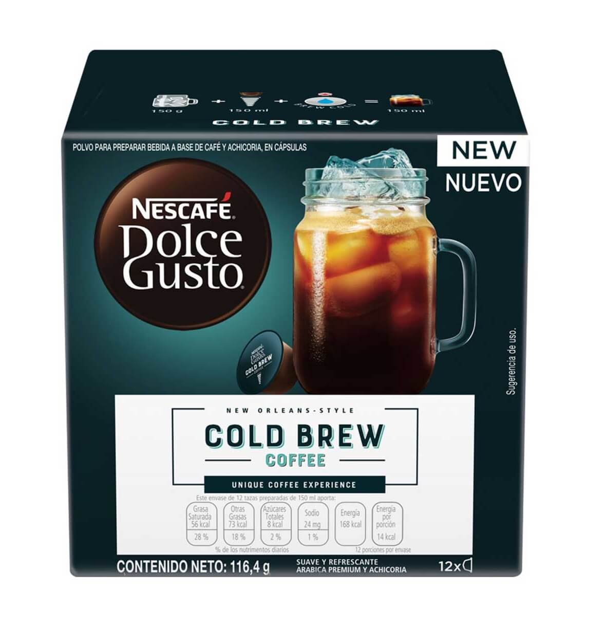 Nescafé Dolce Gusto Cápsulas Dolce Gusto Cold Brew