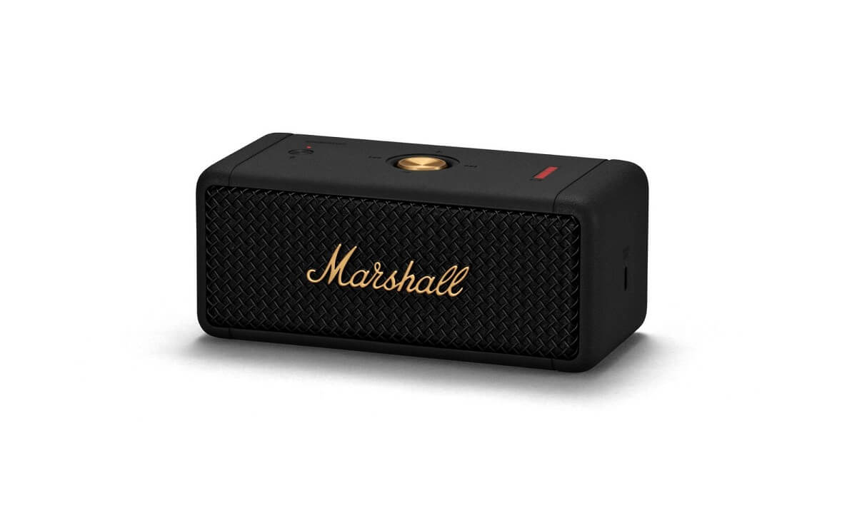 Marshall Bocina Portátil Emberton Bluetooth Negro y