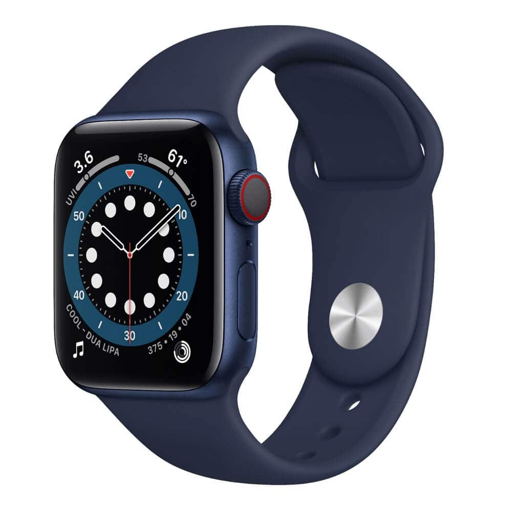 Apple Watch Series 6 (GPS + Cellular) Caja de aluminio azul de 40 mm