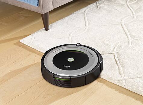 Robot on rug