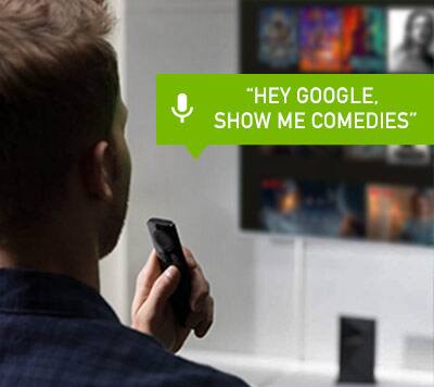 Person controlling TV,