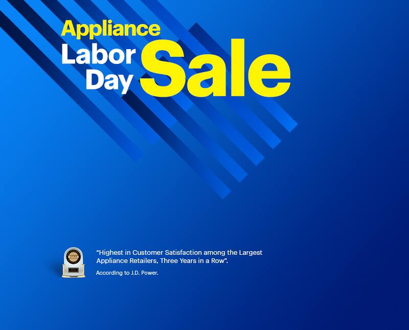 Appliance Labor Day Sale. Award.