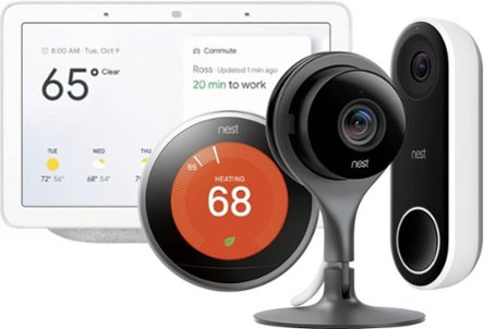 Google home hub and nest devices