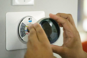 installing smart thermostat