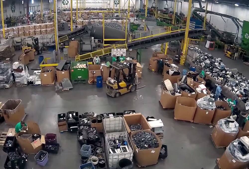 Recycling center
