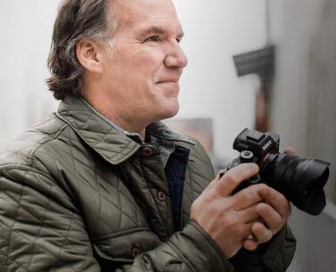 Man with camera