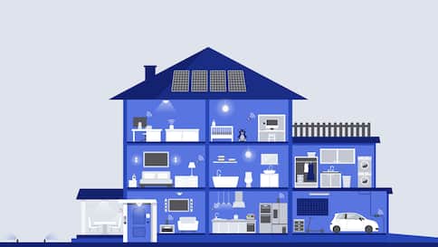 Home cutaway illustration
