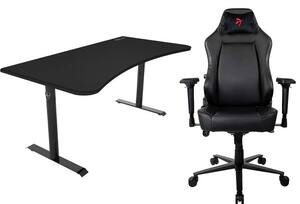 Gaming chair and desk