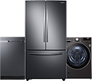 Dishwasher, refrigerator, washer