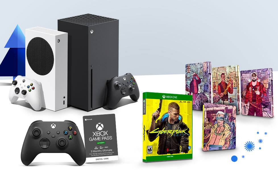 Video games, game console, game controller, game pass