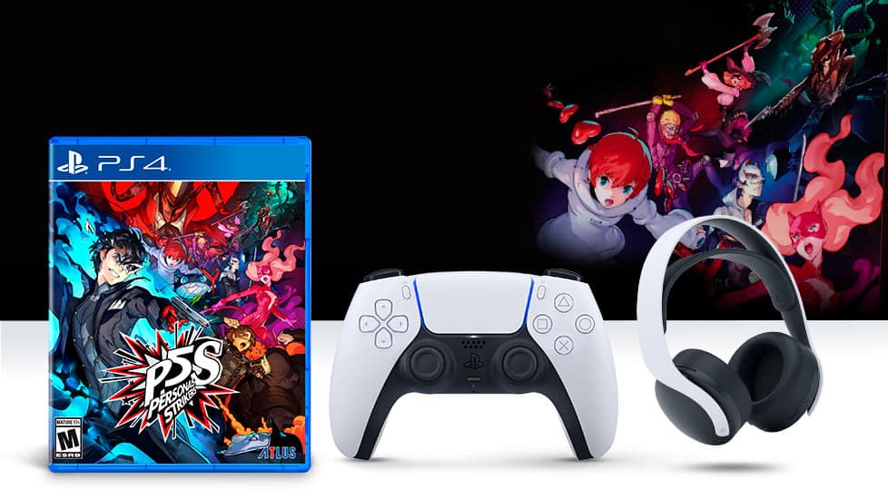 Video game, game controller, headset