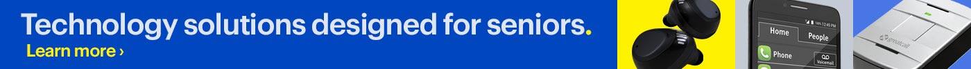 Technology solutions designed for seniors. Learn more.