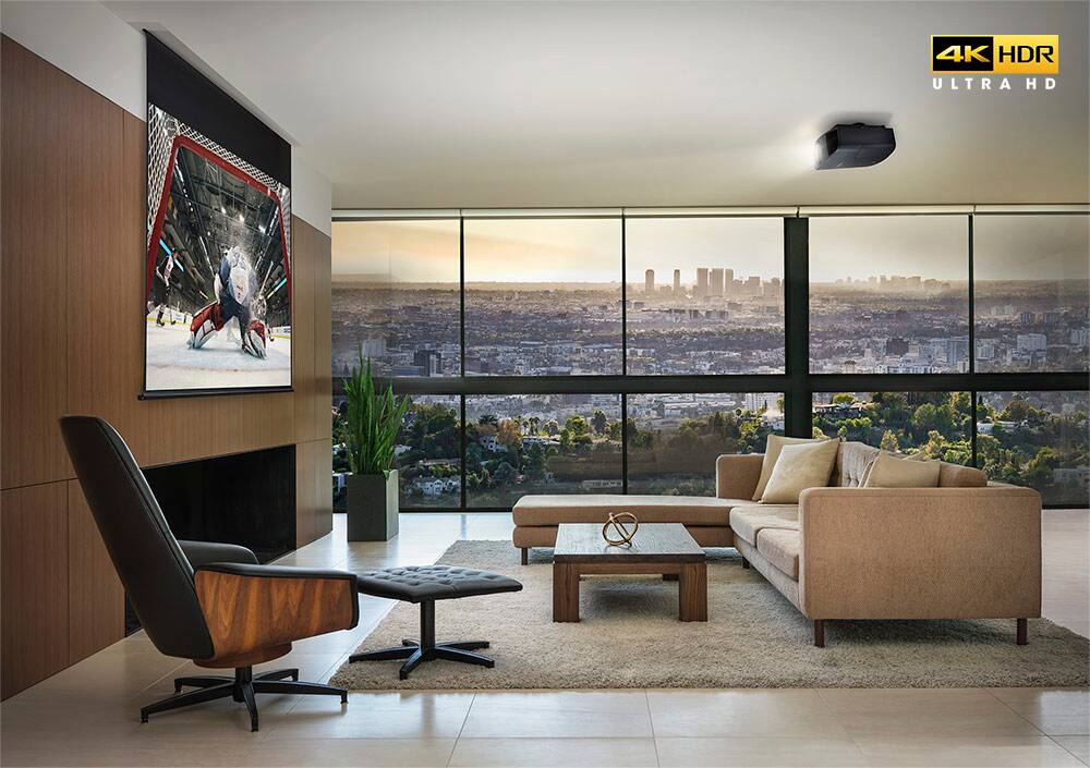 Projector and screen