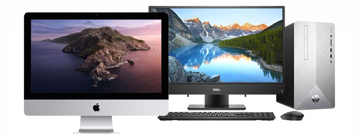 iMac, all-in-one PC, desktop tower