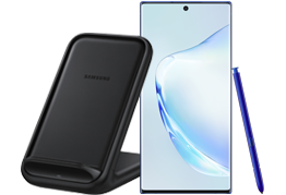 Cell phone, wireless charger